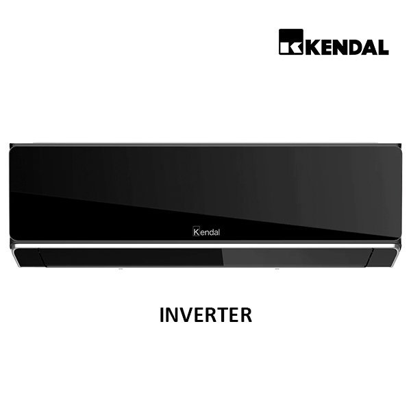 Split Muro 12000 Btu Panel Espejo Black Mirror-Inverter Kendal R410A Con Wifi