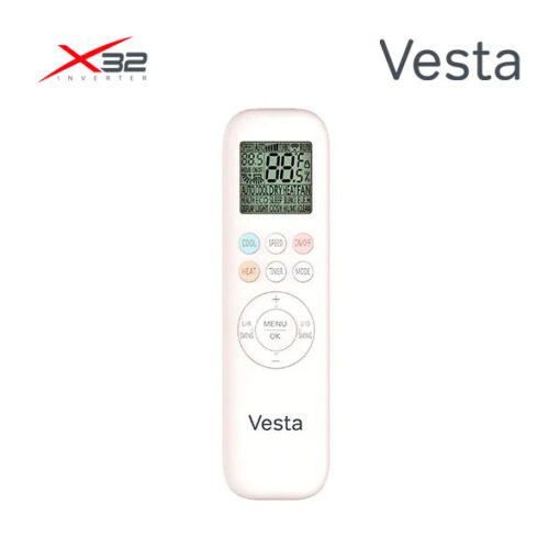 Control-Remotosplit-Muro-Vesta-Kendal-Inverter-Frio-Y-Calor-R32-12000-Btu